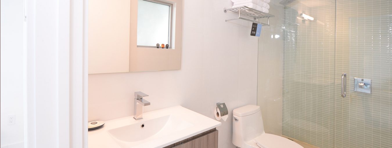 Bathroom for Urban one bedroom with standing balcony